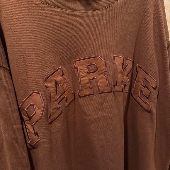 Parke Ribbed Varsity Pullover L/XL - Picture 5 of 6
